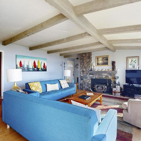 Seadrifter Oceanfront Beach House Seal Rock Bagian luar foto