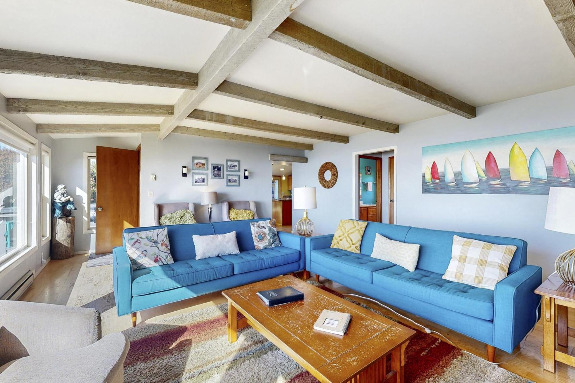 Seadrifter Oceanfront Beach House Seal Rock Bagian luar foto
