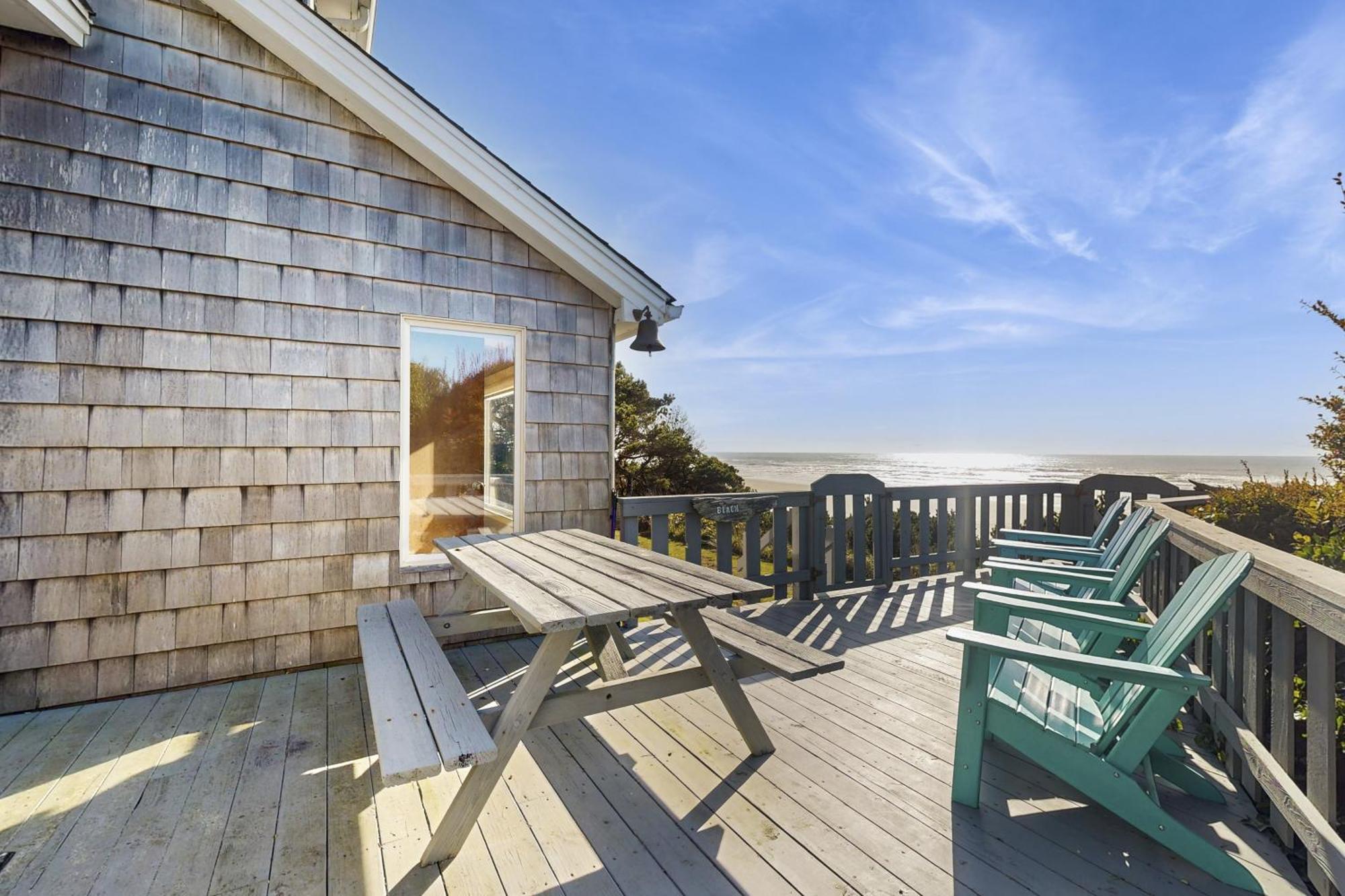 Seadrifter Oceanfront Beach House Seal Rock Bagian luar foto
