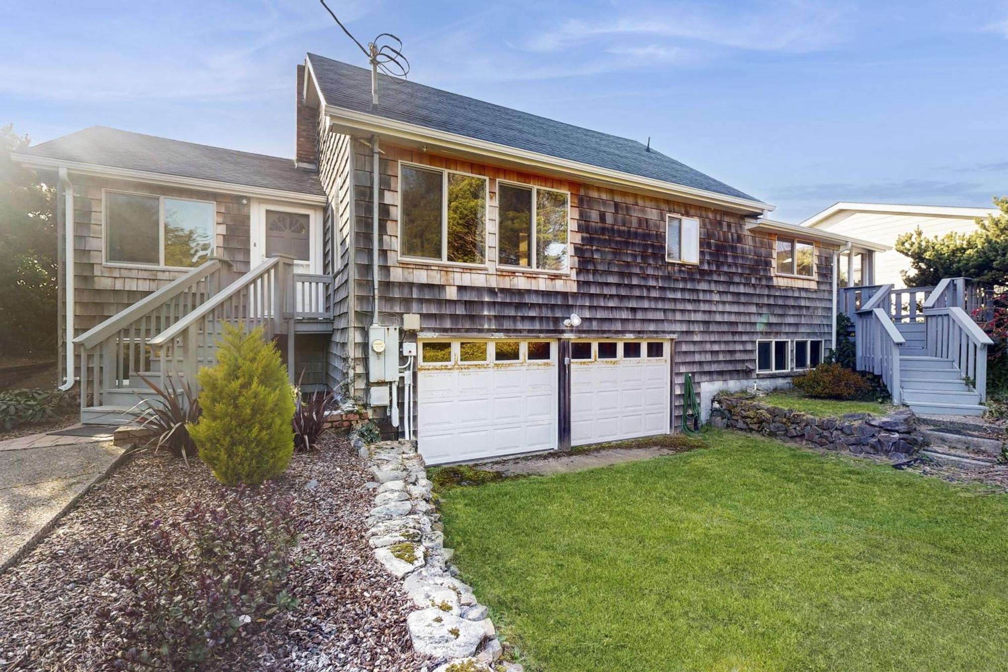 Seadrifter Oceanfront Beach House Seal Rock Bagian luar foto