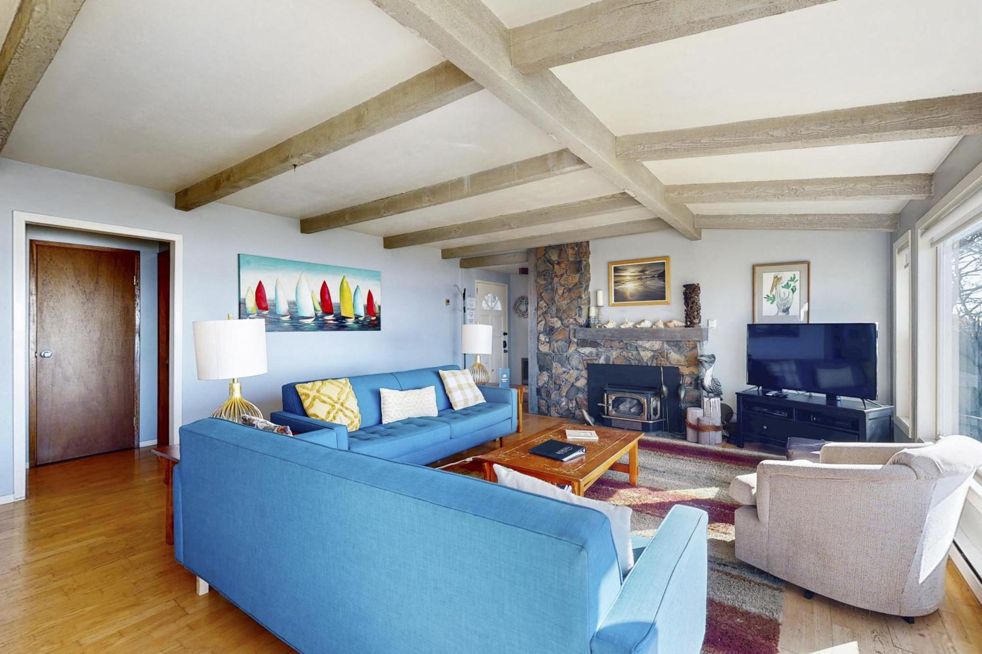 Seadrifter Oceanfront Beach House Seal Rock Bagian luar foto