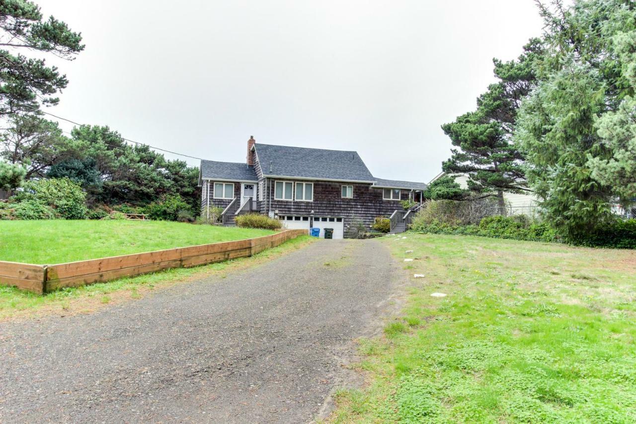 Seadrifter Oceanfront Beach House Seal Rock Bagian luar foto